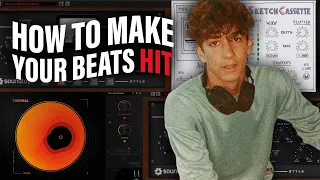 How To Make Your Beats HIT - Drum Bounce + Mixing Tutorial | FL Studio 20
