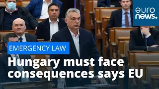 EU Hungary sanctions: MEPs say Budapest must face consequences for emergency law