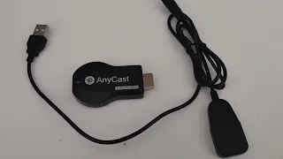 AnyCast wireless hdmi device. to eliminate wired connection.