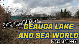 🎡What remains of Geauga Lake and Sea World (In the year 2023)🎢  ABANDONED