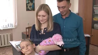 Торжественная выписка из роддома