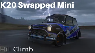 K20 Swapped 1965 Mini Cooper Hill Climb Time Attack