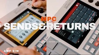 mpc live sends and returns | AMP SIM and air Verb