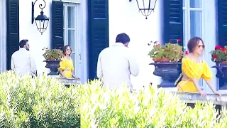 Jennifer Lopez Loving Moment With Ben Affleck romantic Honeymoon at George Lavish Italian Villa.