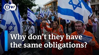 The inequality between the ultra-Orthodox and other parts of Israeli society | DW News