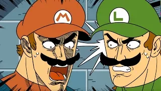 LUIGIKID REACTS TO: MARIO & LUIGI : SUPER ANIME BROTHERS by Mashed