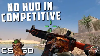 Competitive CS:GO But No HUD