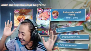 TIBA-TIBA JADI FANNY SUPREME INDONESIA! GIMANA NIH GESSSSS??? WKWKWK - Mobile Legends