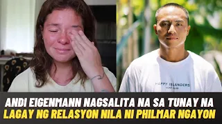 Finally! Andi Eigenmann NAGSALITA NA sa TUNAY na LAGAY ng RELASYON nila ni Philmar Alipayo ngayon!