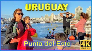 【4K】WALK PUNTA DEL ESTE 4K video Uruguay 2020 Travel vlog, It's not Miami Beach