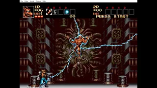 Contra: Hard Corps (Genesis) Playthrough - Fang (HP Restoration Patch)