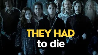 Why These People Had to Die in Harry Potter