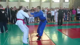 Judo vs Karate real fight