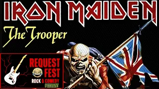 IRON MAIDEN - THE TROOPER - LIVE (Reaction) Request Fest Rock Podcast