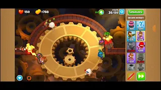 BTD6 Challenge "Grow Less Than Galaxili" Speedrun on Mobile