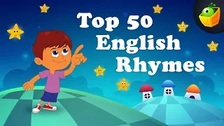 Top 50 Hit Songs | 50+ Mins | Popular Collection Of Animated English Nursery Rhymes in HD For Kids