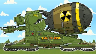 Monster Tank USSR - Cartoons about tanks