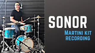 Recording the SONOR (Martini Drum Kit)