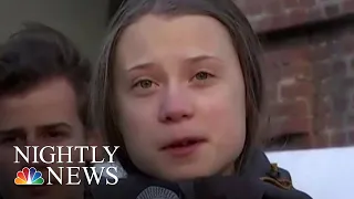 Michelle Obama Tells Greta Thunberg To ‘Ignore The Doubters’ After Trump Insult | NBC Nightly News