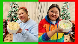 Filipino Style Macaroni Chicken Salad & Fruit Salad Recipe | Family Christmas Favorites