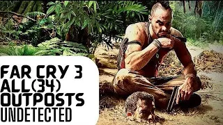Far Cry 3 ALL (34) OUTPOSTS (Undetected) 2024