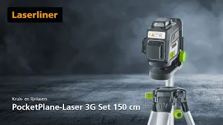 Kruis- en lijnlasers - Innovation - PocketPlane-Laser 3G Set 150 cm - 036.703A