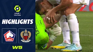 LOSC LILLE - OGC NICE (1 - 2) - Highlights - (LOSC - OGCN) / 2022-2023