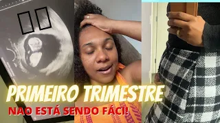 DIÁRIO DA GRAVIDEZ | Primeiro Trimestre - sintomas, Enjôos e insegurança