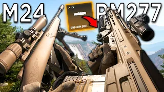 USA Loadout - LoneStar RM277-AR (Cronen Squall) & M24 SWS (SP-R 208) in Modern Warfare II Gameplay