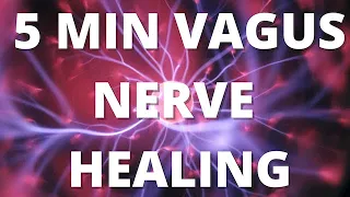 POWERFUL 5 MINUTE VAGUS NERVE HEALING | Heal Vagus nerve 432 Hz