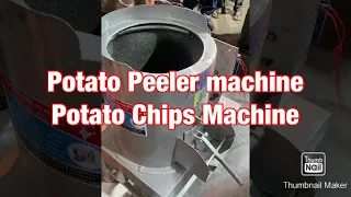Potato Peeler machine, Potato Chips Machine📱📞☎️+91 90390 63289