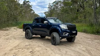 Body Lift And 35s On my Np300!