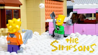 "The Joy of Winter" Lego Simpsons Animation