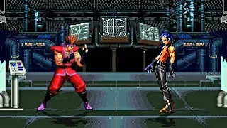 KOF Mugen Memorial Samurai Showdown team vs KOF Original team