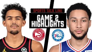 Hawks vs 76ers HIGHLIGHTS Full Game | Game 2 NBA Playoffs June 8