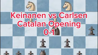24th European Teams | Keinanen vs Carlsen | 2023; 0-1