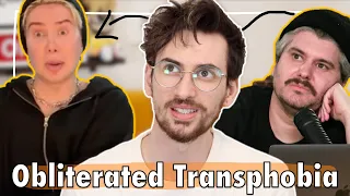 Oli London’s Transphobia Gets DESTROYED | Trans Guys Reacts