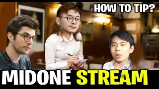 MIDONE: Taught Ana and CEB How to Tip | MidOne Stream Moments #18