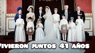 La boda de la Princesa Alexandra de Kent, a la que asistió la Reina de España