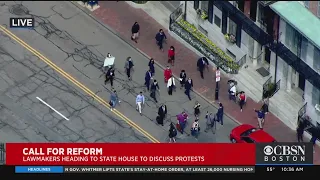 Call For Reform: Lawmakers March To State House To Discuss Protests