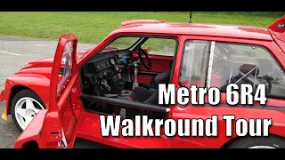 Group B Metro 6R4 Rally Car Walkround Tour