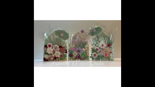 Floral Envelope Box Card