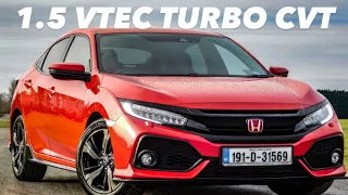 1.5 VTEC TURBO CVT Automatic Honda Civic - Review and test drive #fk7 #vtecturbo #cvt ￼