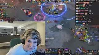 xQc reacts to Team Spirit vs PSG.LGD - Grand Final - PGL Arlington Major 2022 Dota 2