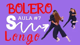 Aprenda o “S” Longo da Dama (aula de bolero) Dança de Salão.