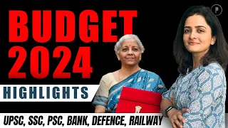 Budget 2024 | Interim Budget 2024 | Highlights | Current Affairs by Parcham Classes