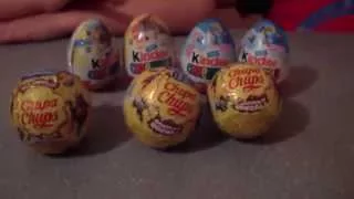 Киндер сюрприз: распаковка,разные шоколадные яйца.(Kinder Surprise, unboxing)
