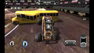 Monster truck destruction Backflip Ramp level 1-10 part 1