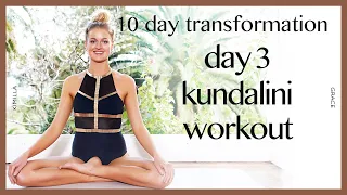 Kundalini Yoga: Boost Immunity & Core Strength | Day 3 - 10 DAY TRANSFORMATION, Bali | KIMILLA