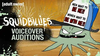 Early Cuyler Recast Auditions (+ Reveal) | Squidbillies | adult swim